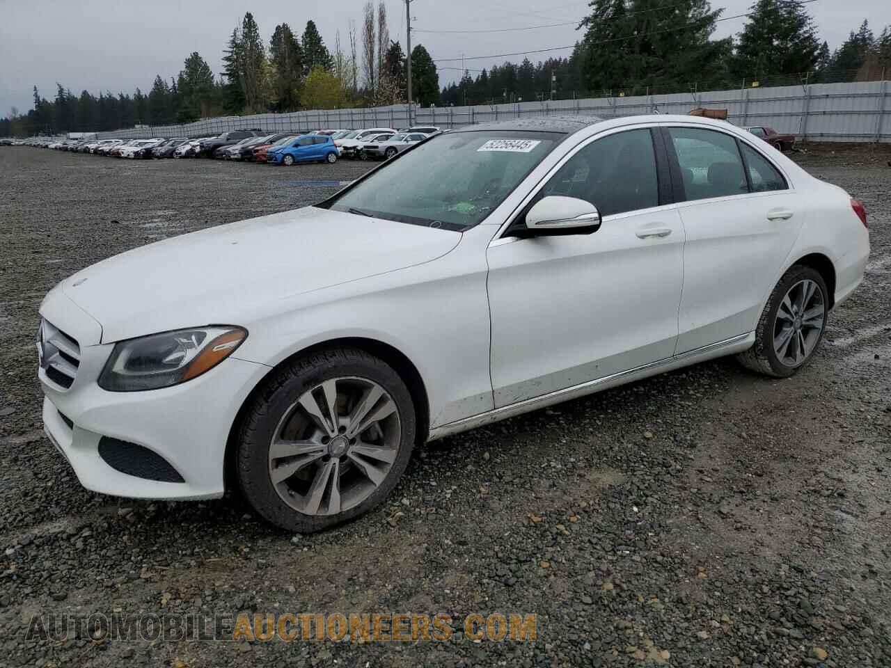 55SWF4KB4FU031629 MERCEDES-BENZ C-CLASS 2015