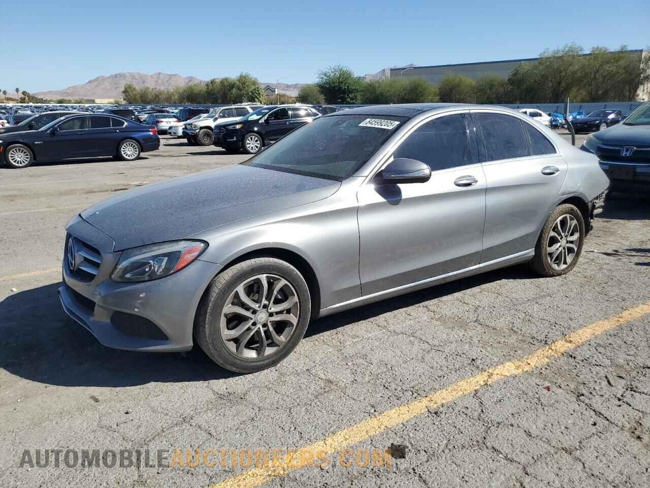 55SWF4KB4FU033980 MERCEDES-BENZ C-CLASS 2015