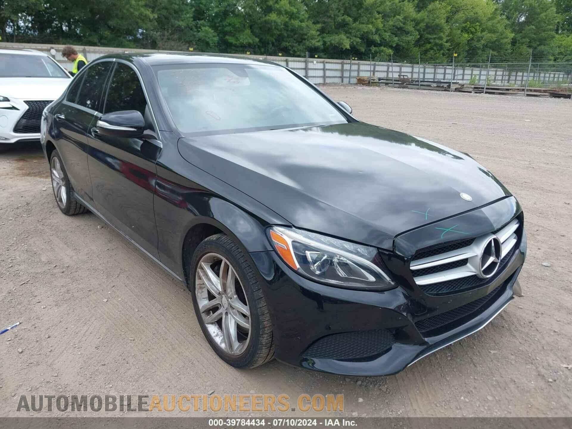 55SWF4KB4FU035485 MERCEDES-BENZ C 300 2015