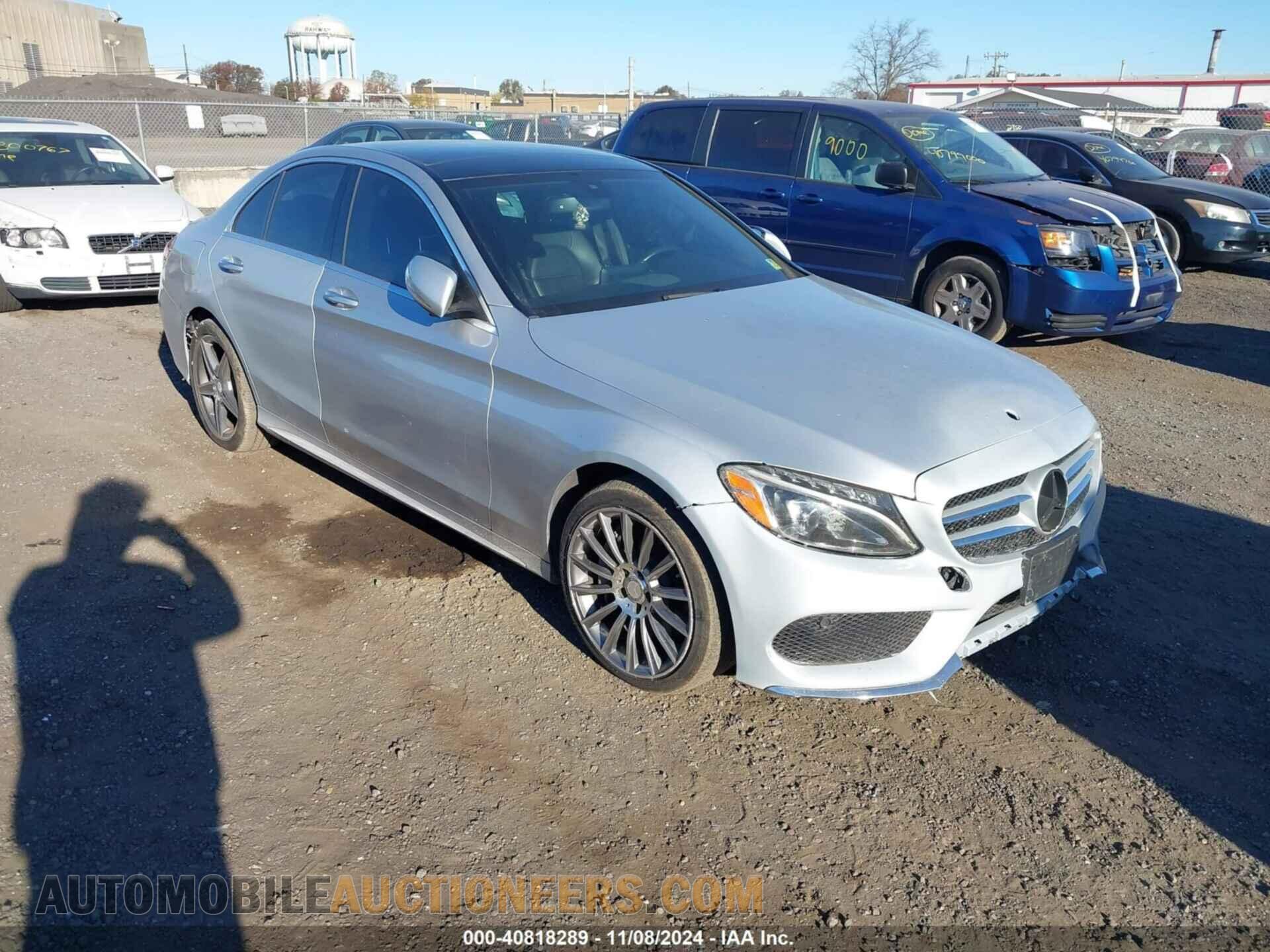 55SWF4KB4FU036250 MERCEDES-BENZ C 2015