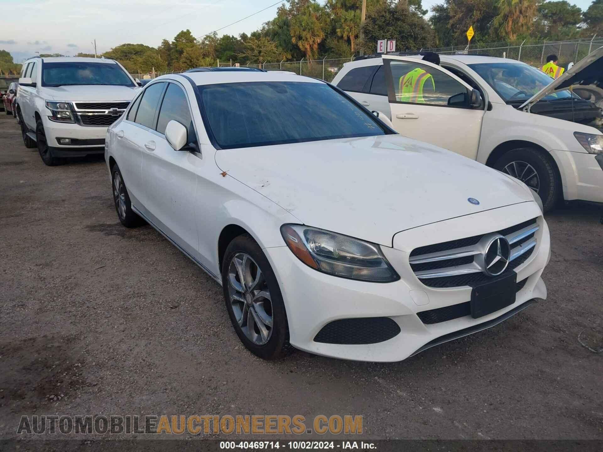 55SWF4KB4FU036927 MERCEDES-BENZ C 2015