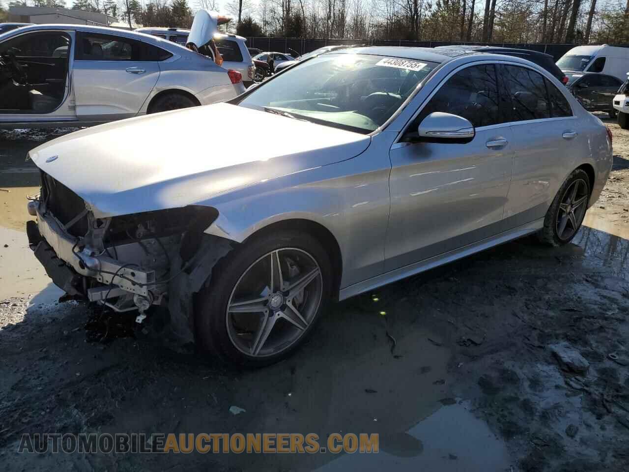 55SWF4KB4FU037401 MERCEDES-BENZ C-CLASS 2015