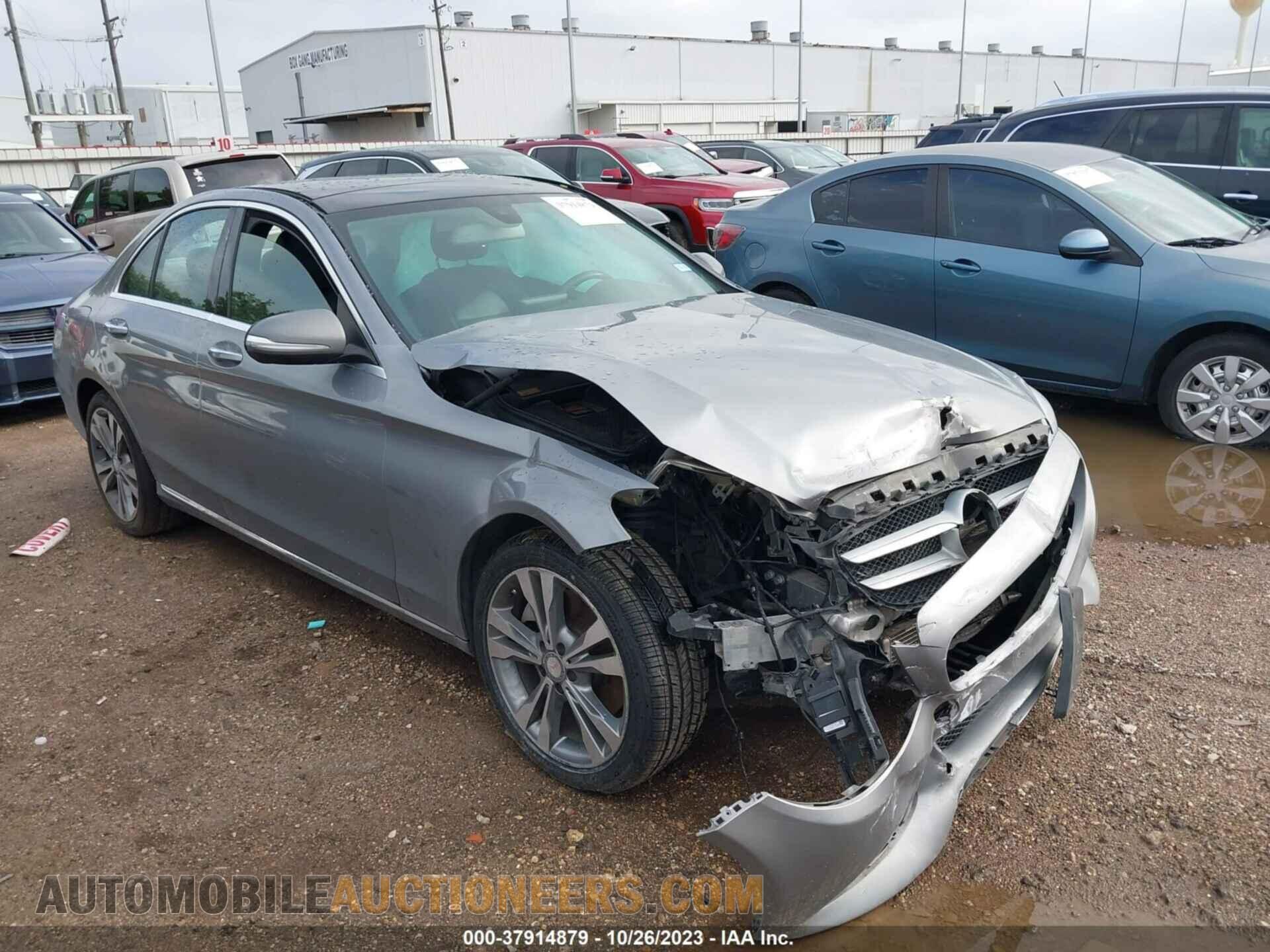 55SWF4KB4FU037740 MERCEDES-BENZ C-CLASS 2015