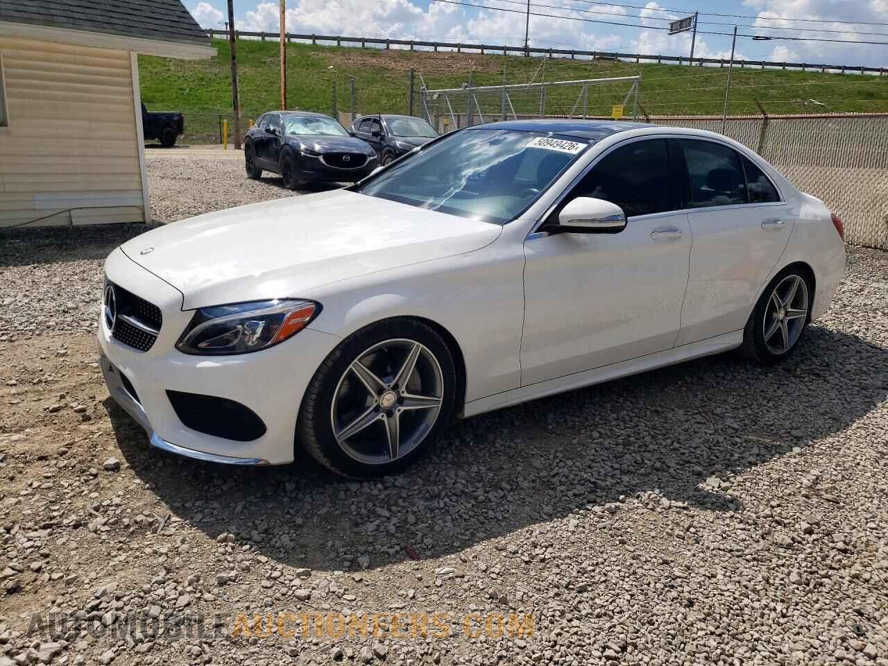 55SWF4KB4FU040315 MERCEDES-BENZ C-CLASS 2015