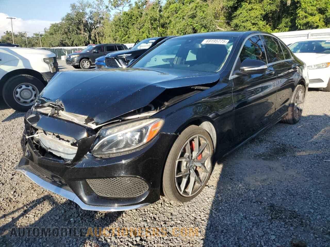 55SWF4KB4FU040427 MERCEDES-BENZ C-CLASS 2015