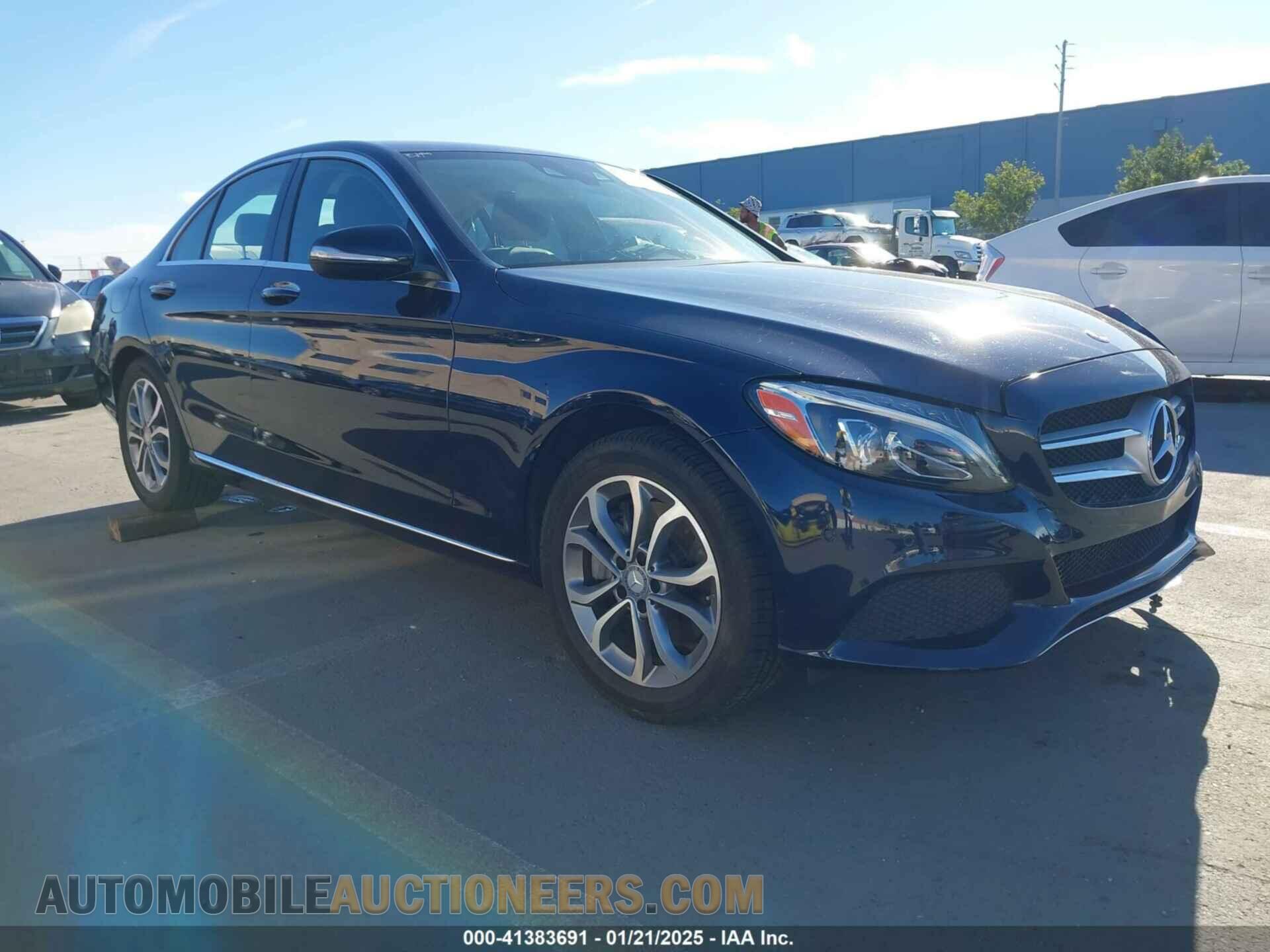 55SWF4KB4FU040458 MERCEDES-BENZ C 300 2015
