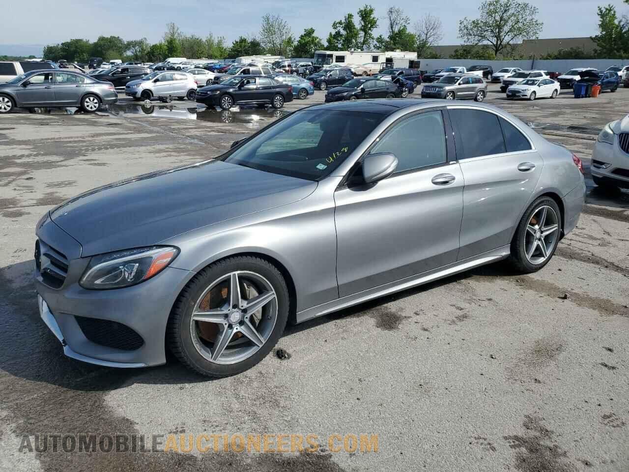 55SWF4KB4FU040699 MERCEDES-BENZ C-CLASS 2015