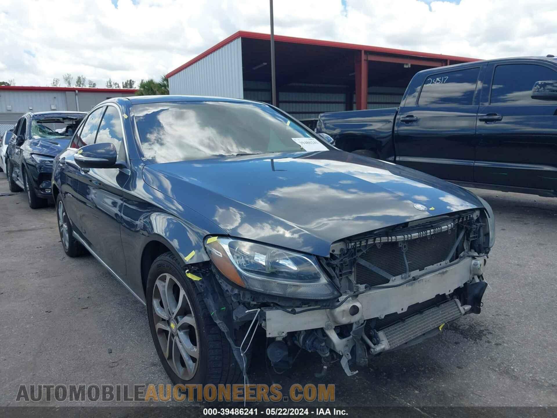 55SWF4KB4FU040704 MERCEDES-BENZ C 300 2015