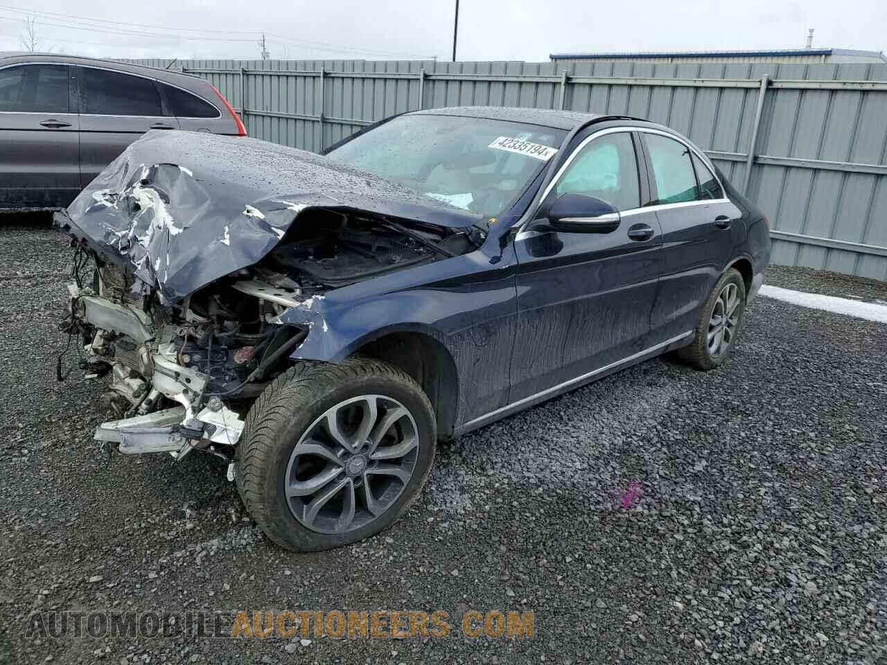 55SWF4KB4FU041058 MERCEDES-BENZ C-CLASS 2015