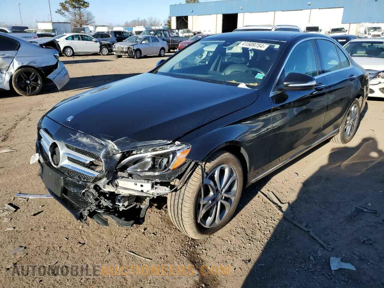 55SWF4KB4FU042243 MERCEDES-BENZ C-CLASS 2015