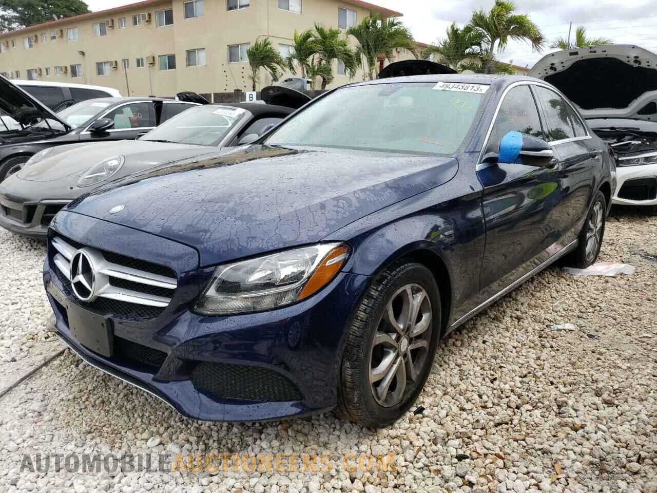 55SWF4KB4FU042663 MERCEDES-BENZ C-CLASS 2015
