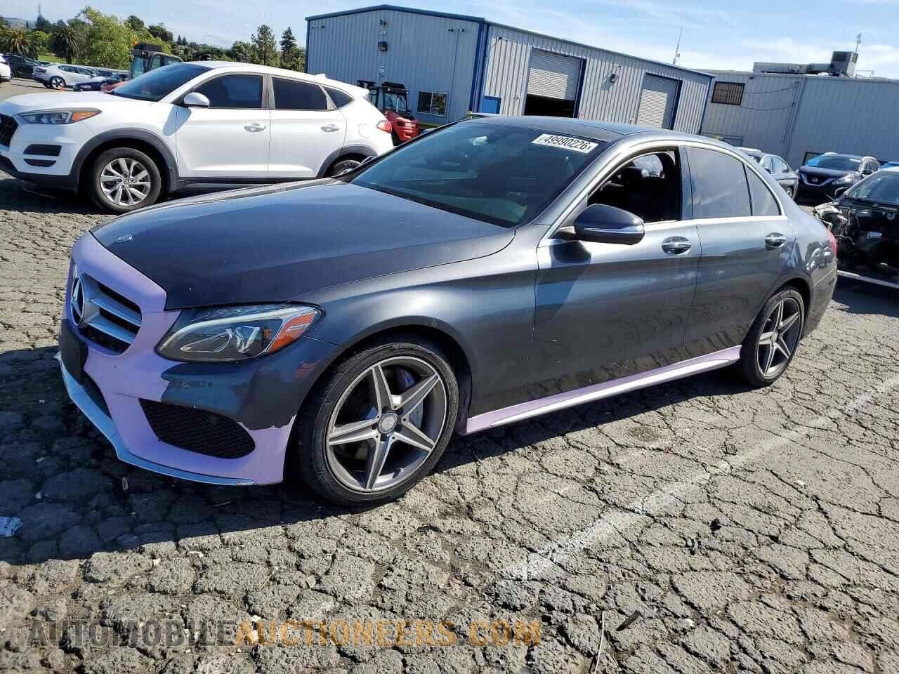 55SWF4KB4FU042842 MERCEDES-BENZ C-CLASS 2015