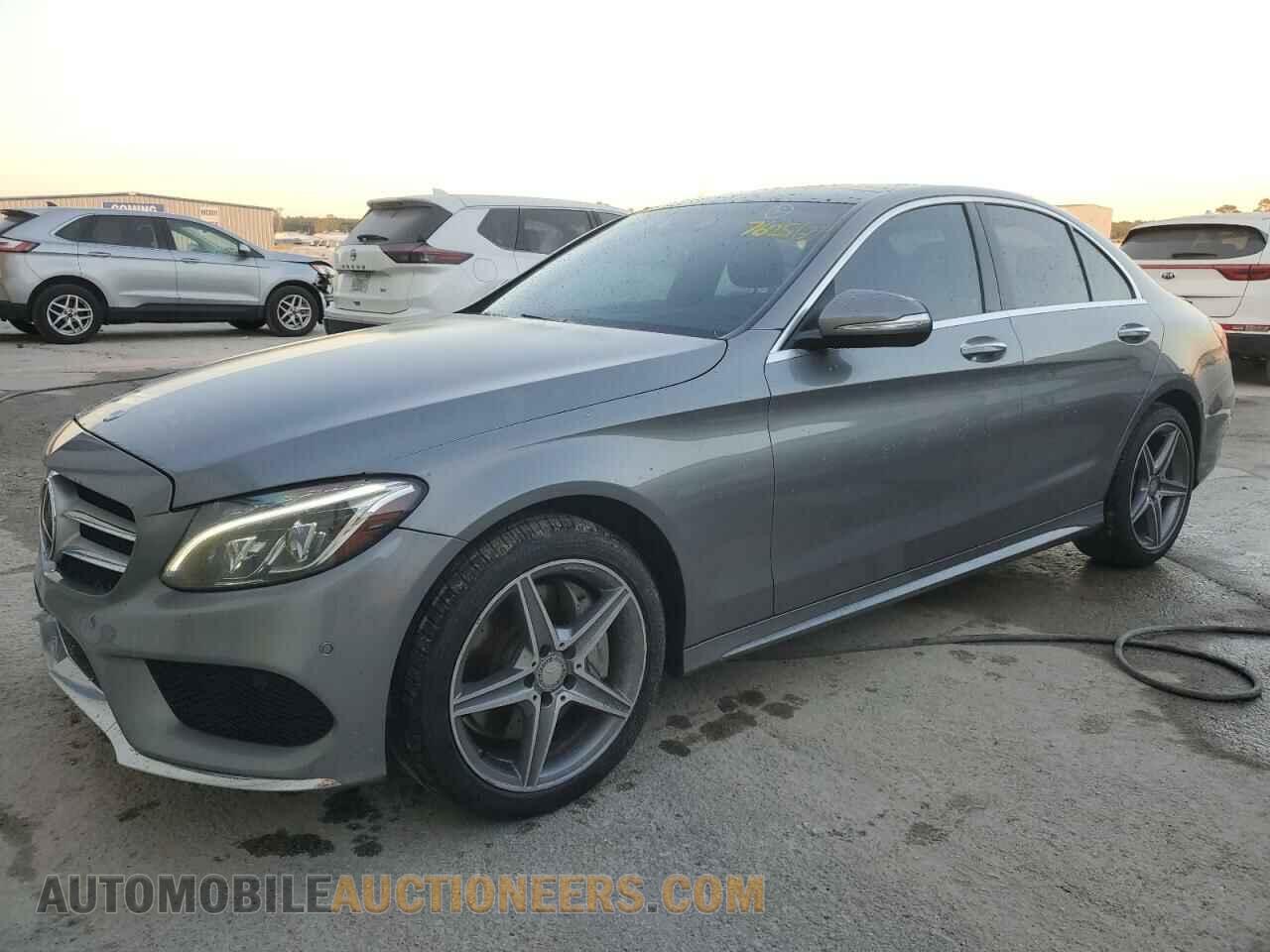 55SWF4KB4FU047619 MERCEDES-BENZ C-CLASS 2015
