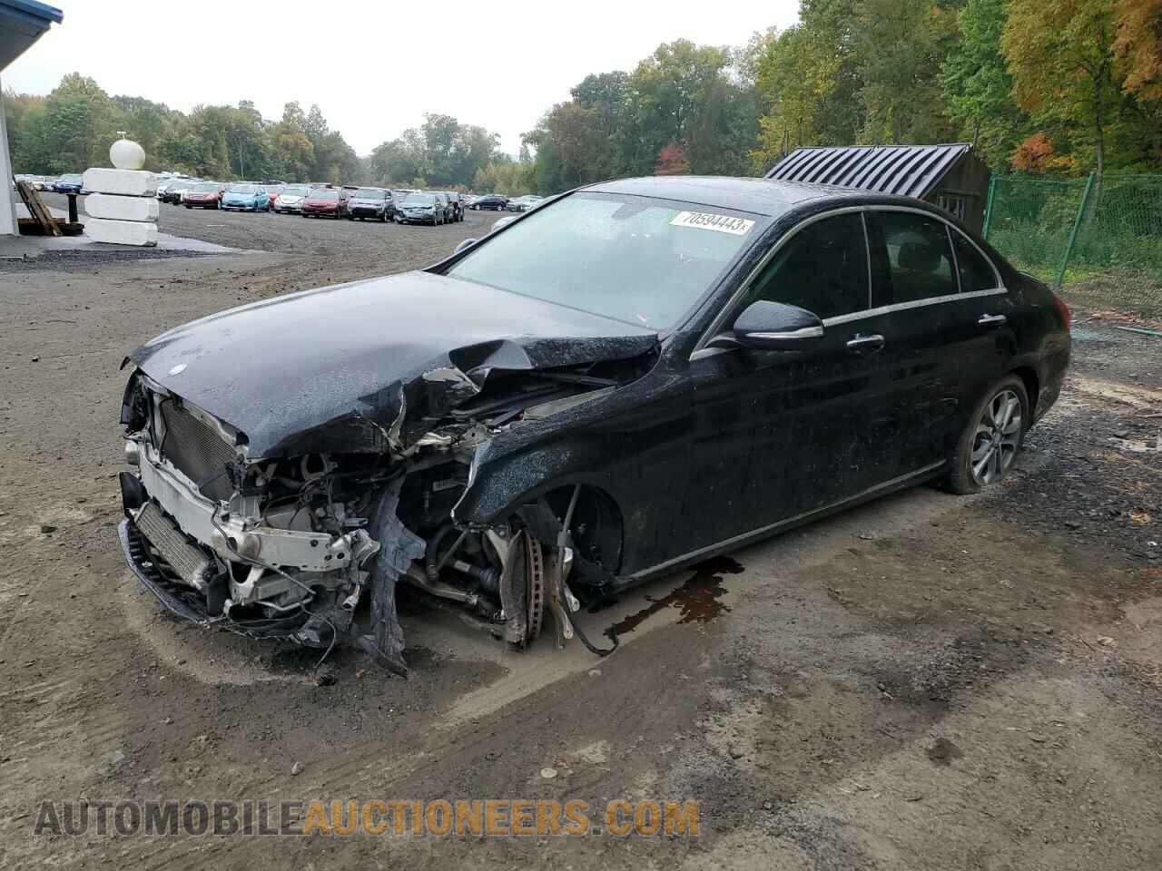 55SWF4KB4FU048446 MERCEDES-BENZ C-CLASS 2015