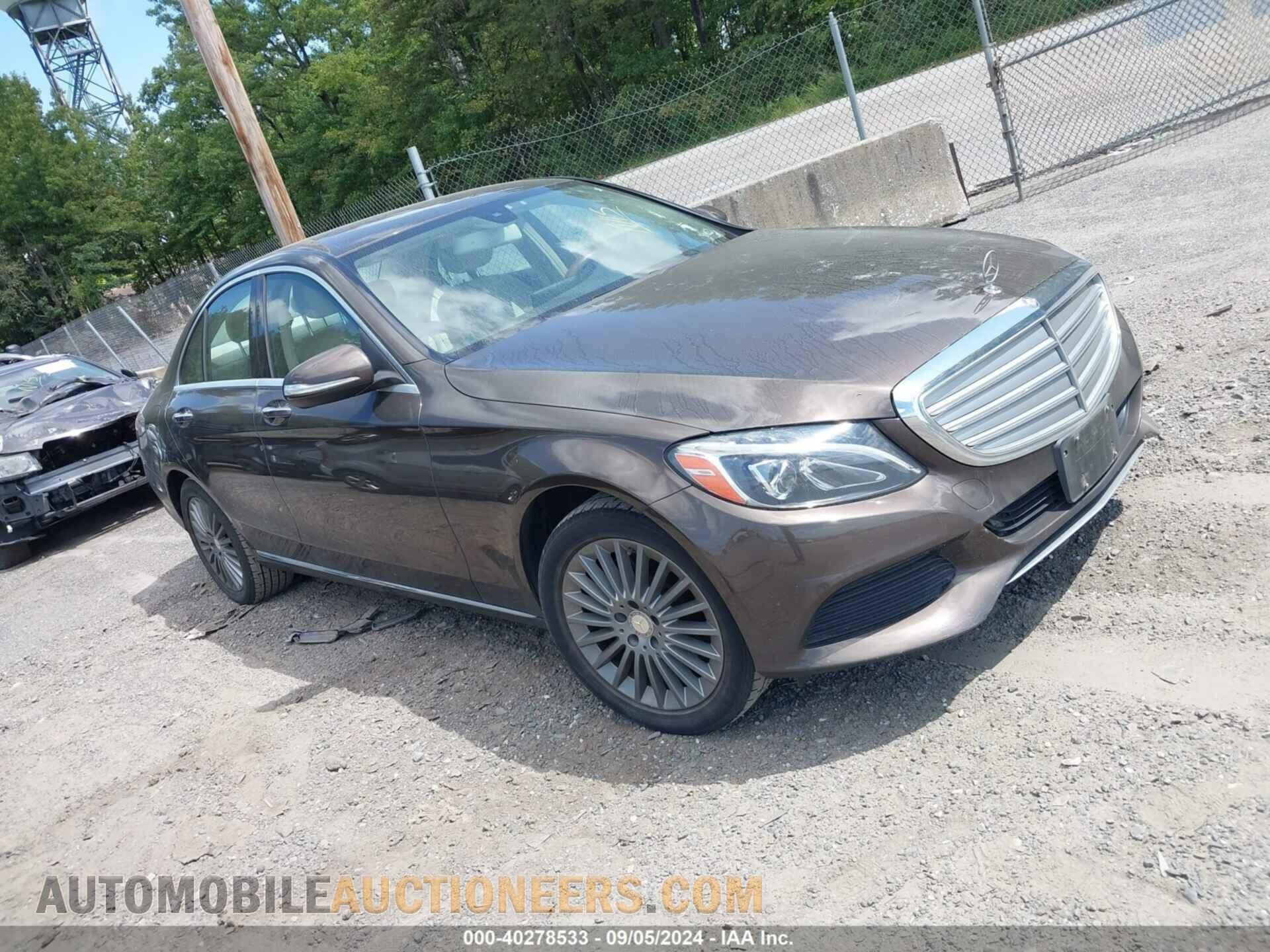 55SWF4KB4FU048799 MERCEDES-BENZ C 2015