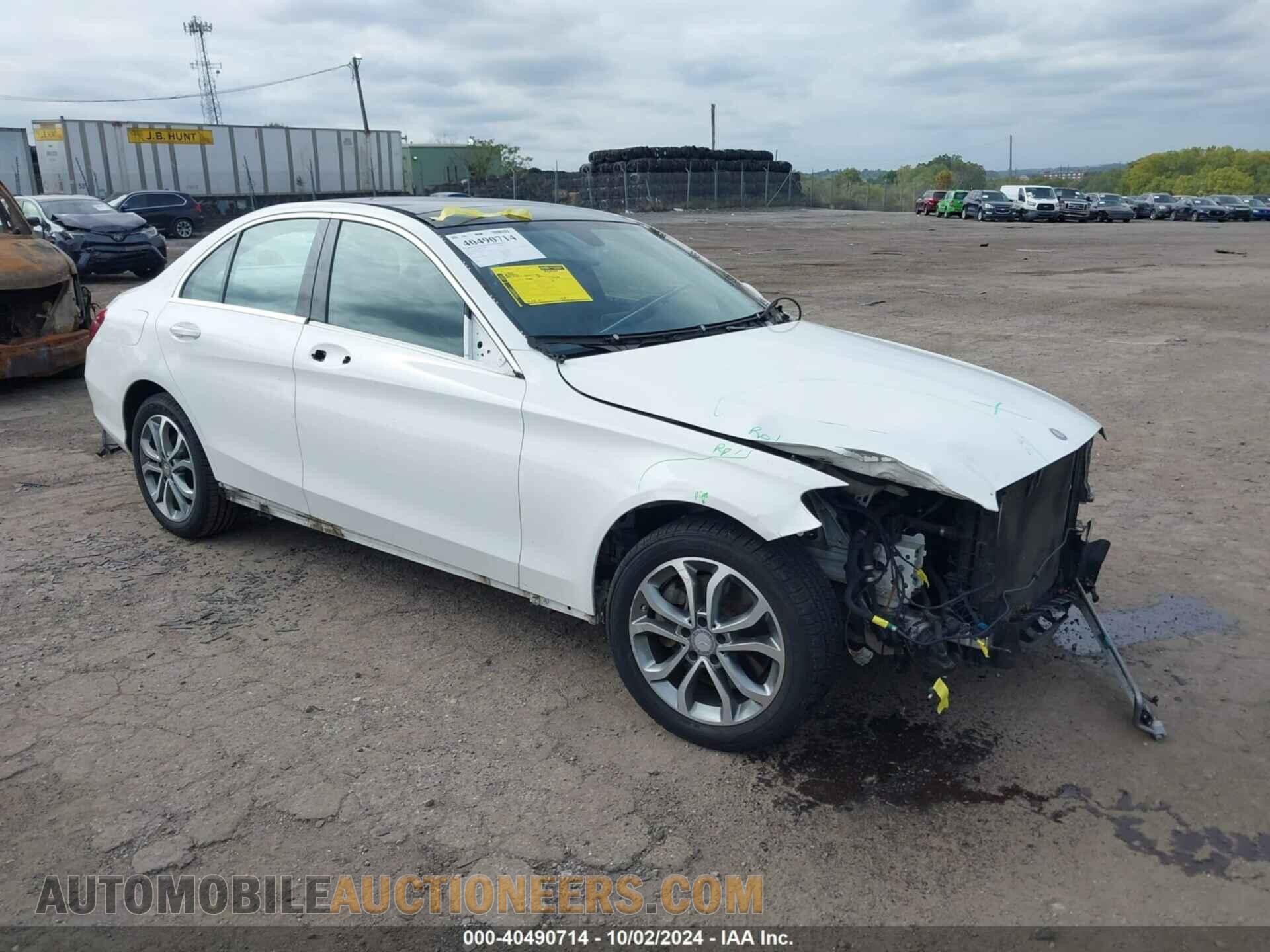 55SWF4KB4FU049631 MERCEDES-BENZ C 300 2015