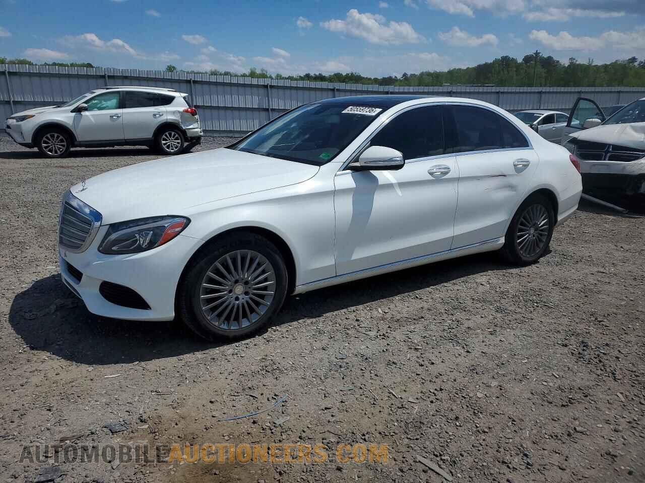55SWF4KB4FU049970 MERCEDES-BENZ C-CLASS 2015