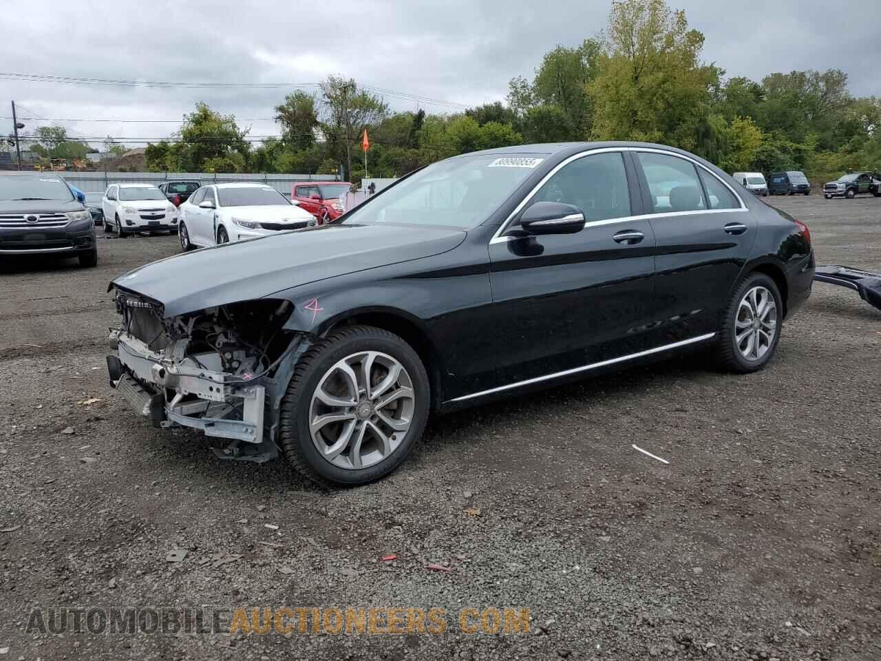 55SWF4KB4FU051587 MERCEDES-BENZ C-CLASS 2015