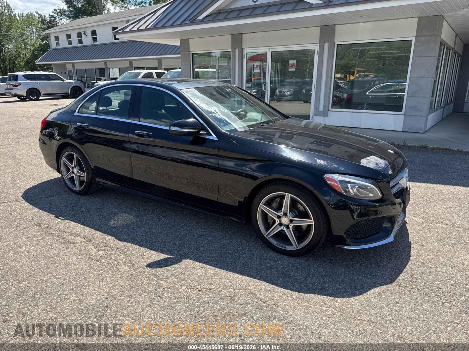 55SWF4KB4FU052464 MERCEDES-BENZ C 2015