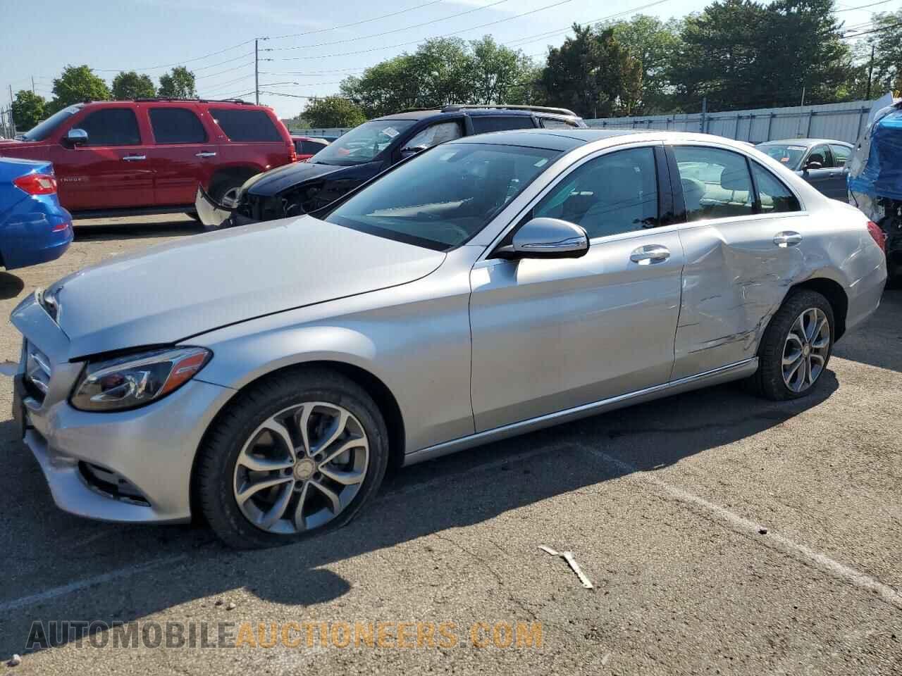 55SWF4KB4FU058247 MERCEDES-BENZ C-CLASS 2015
