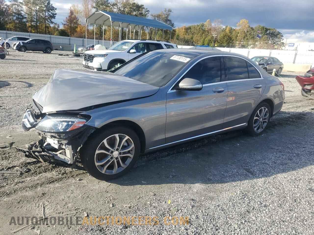 55SWF4KB4FU058510 MERCEDES-BENZ C-CLASS 2015