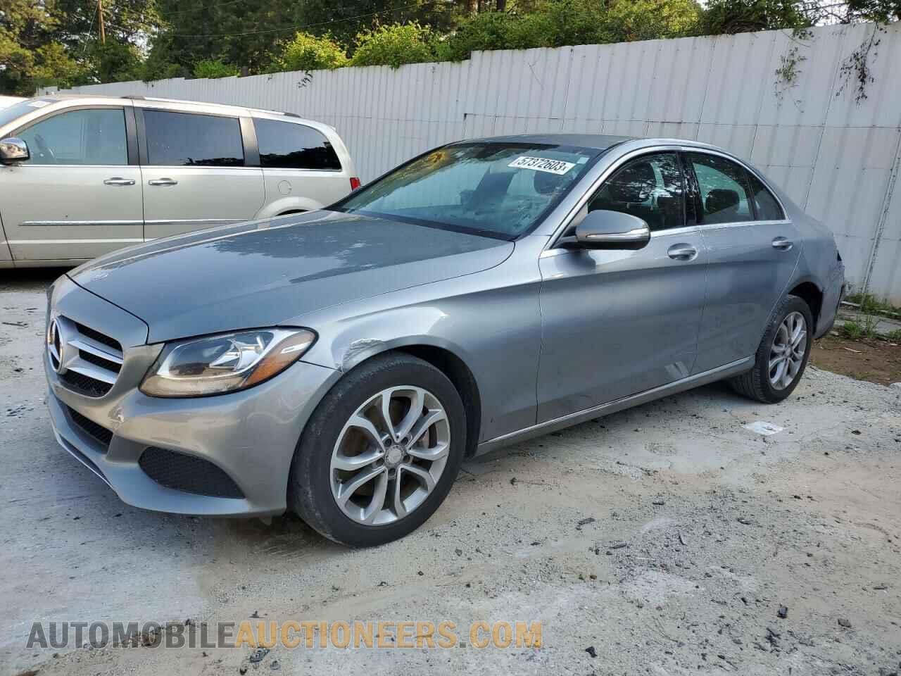 55SWF4KB4FU058636 MERCEDES-BENZ C-CLASS 2015