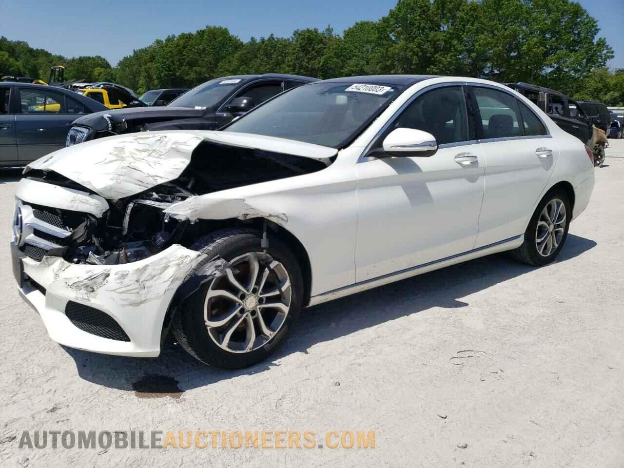 55SWF4KB4FU059723 MERCEDES-BENZ C-CLASS 2015