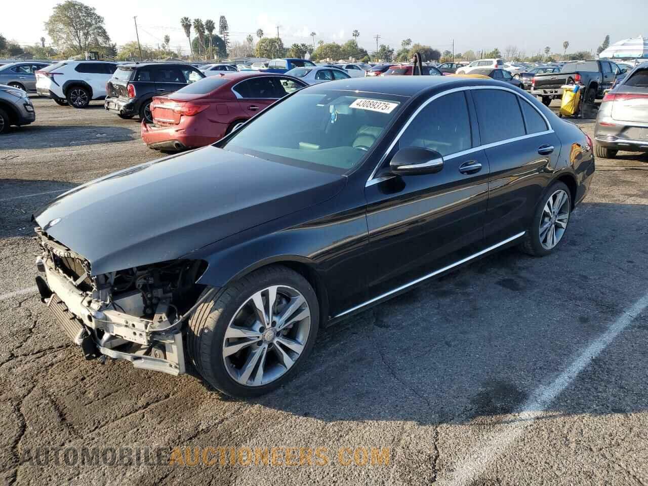 55SWF4KB4FU060919 MERCEDES-BENZ C-CLASS 2015
