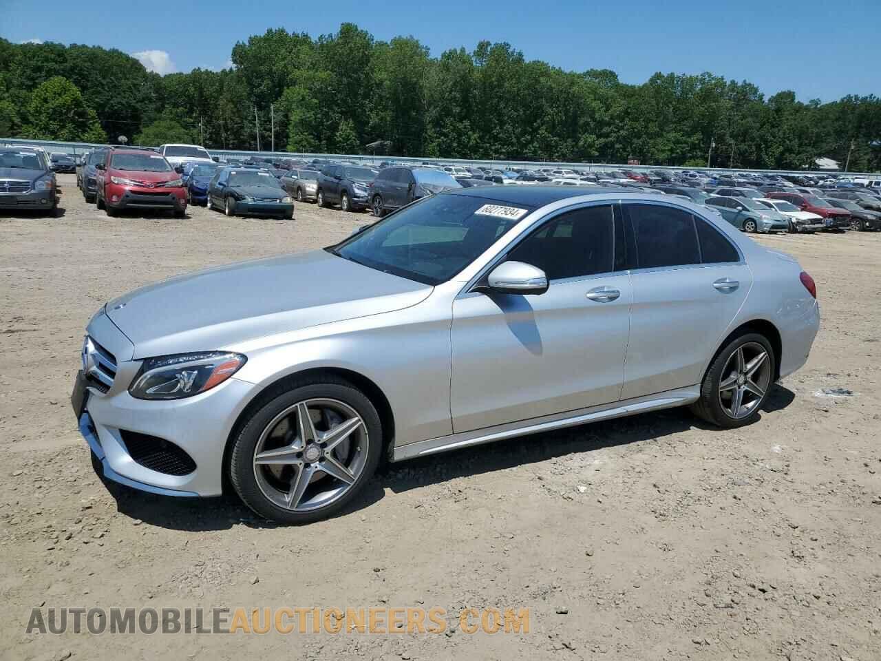 55SWF4KB4FU061956 MERCEDES-BENZ C-CLASS 2015