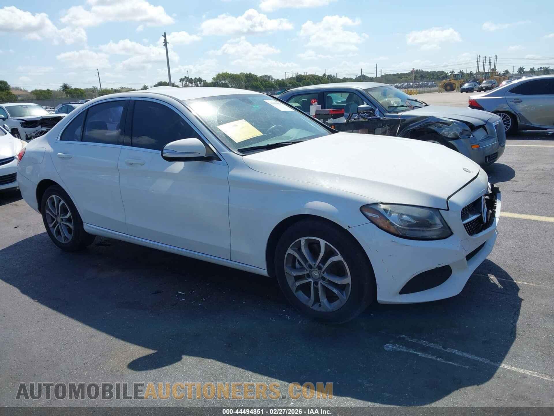 55SWF4KB4FU062105 MERCEDES-BENZ C 300 2015