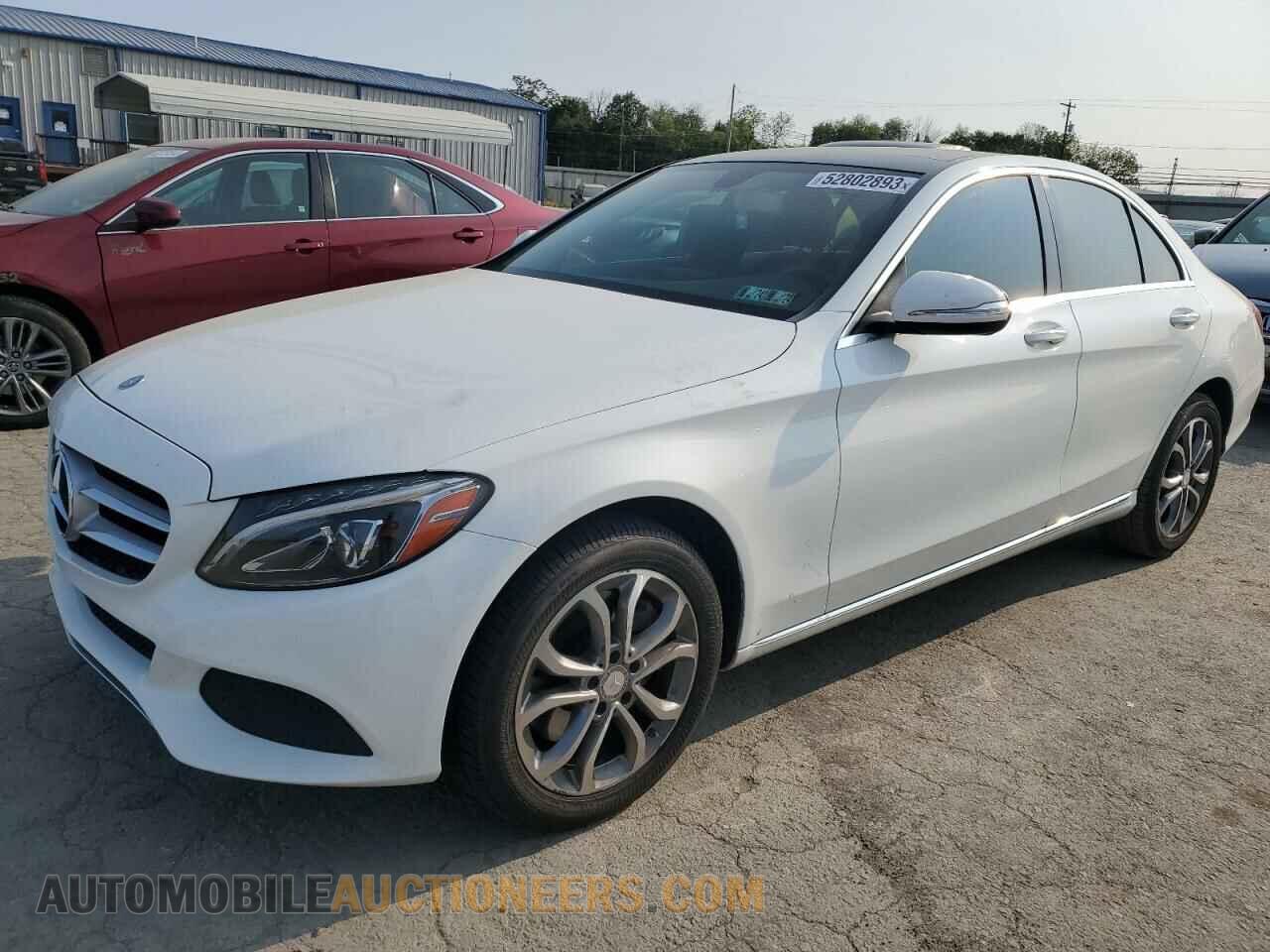 55SWF4KB4FU063948 MERCEDES-BENZ C-CLASS 2015