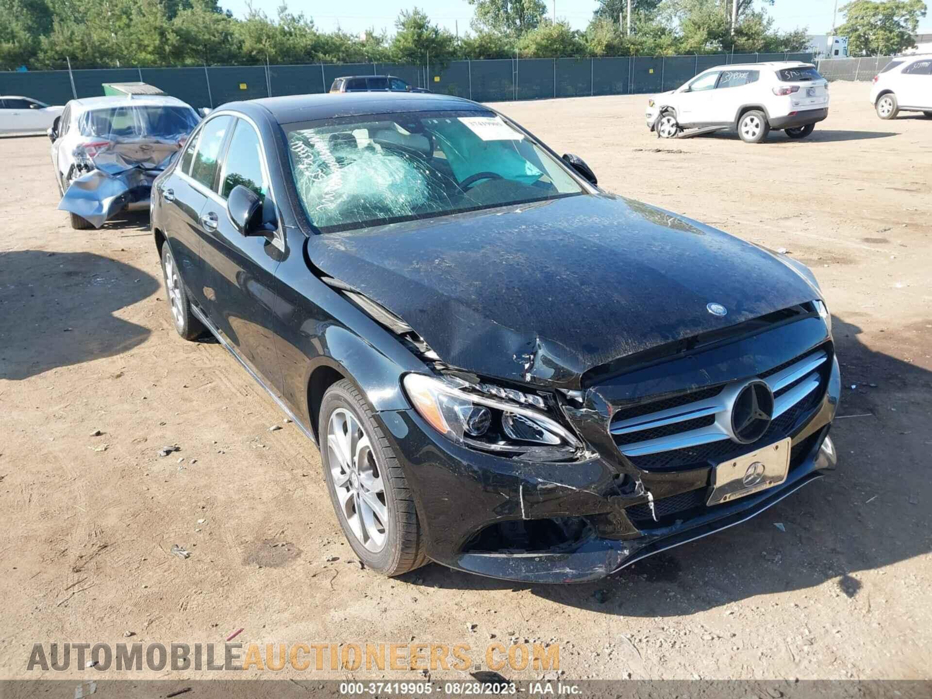 55SWF4KB4FU066543 MERCEDES-BENZ C-CLASS 2015