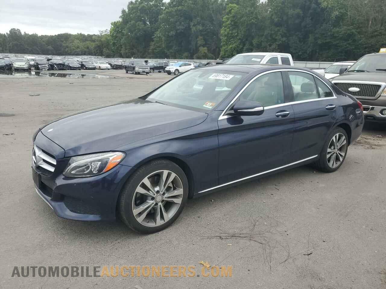 55SWF4KB4FU067207 MERCEDES-BENZ C-CLASS 2015