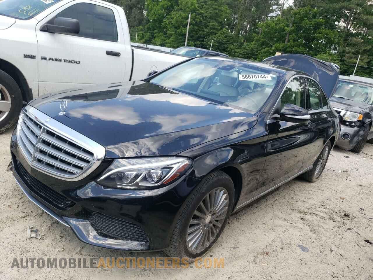 55SWF4KB4FU071144 MERCEDES-BENZ C-CLASS 2015