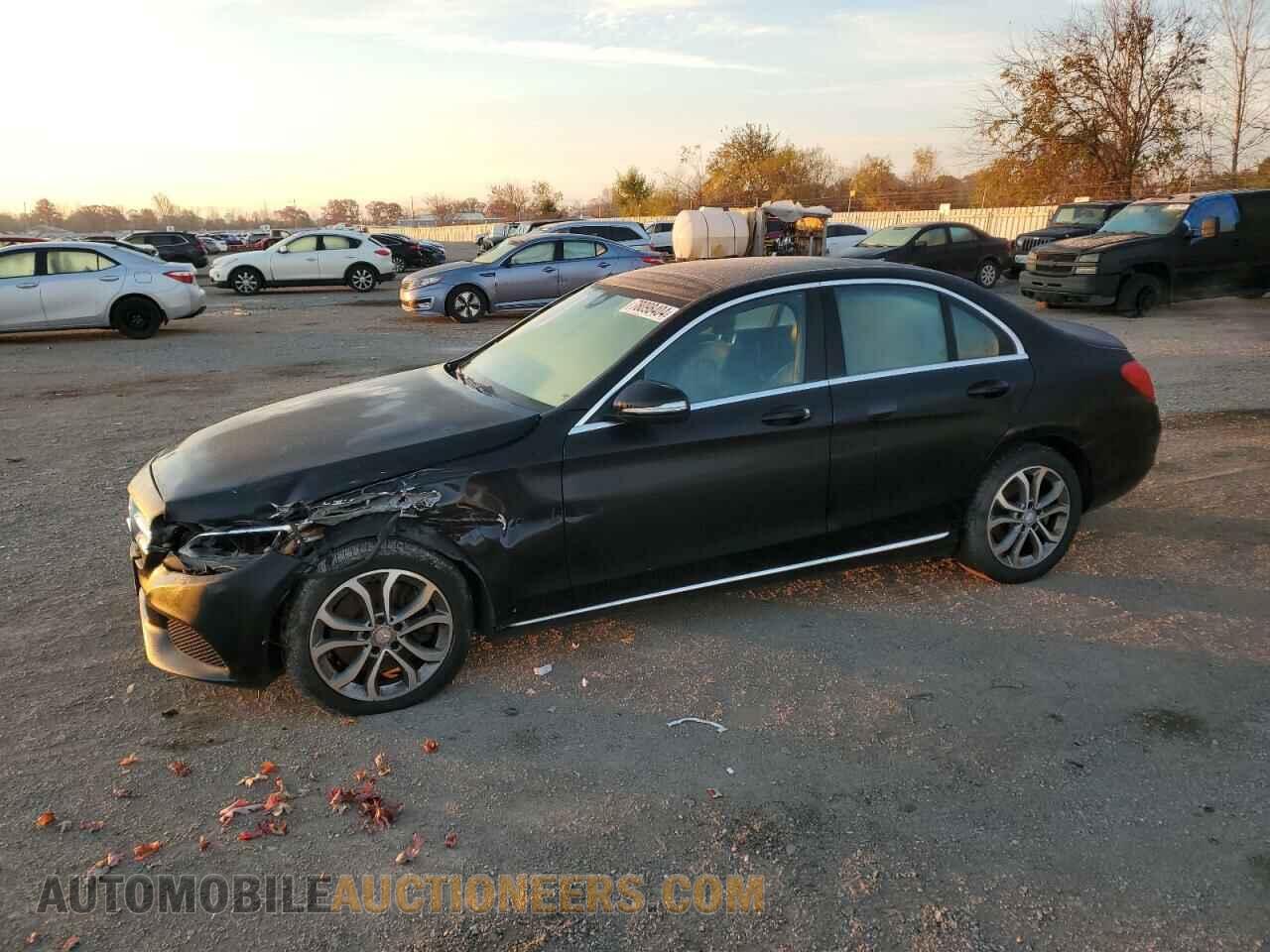 55SWF4KB4FU074884 MERCEDES-BENZ C-CLASS 2015