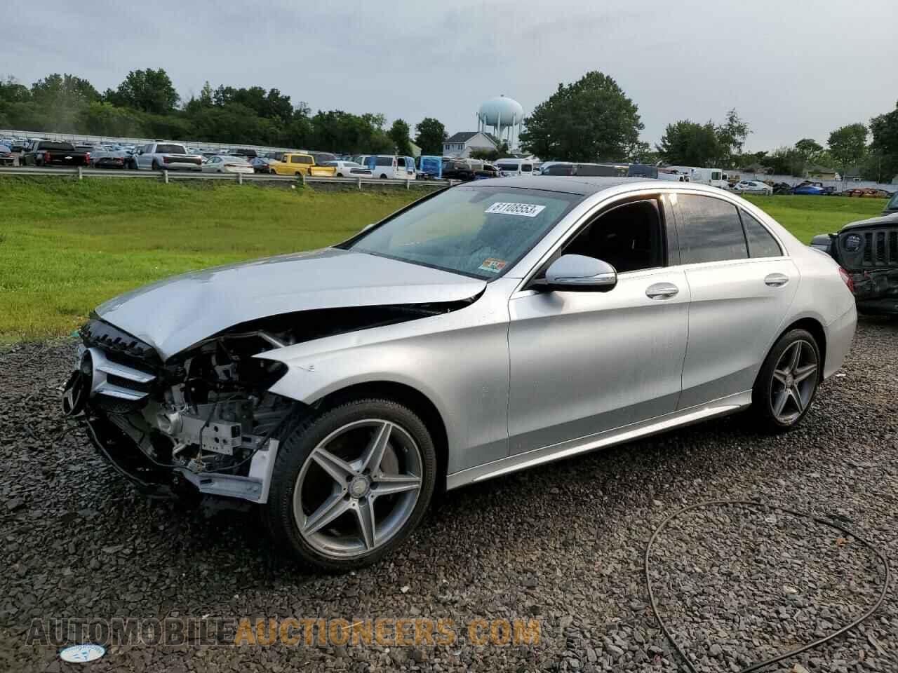 55SWF4KB4FU077557 MERCEDES-BENZ C-CLASS 2015