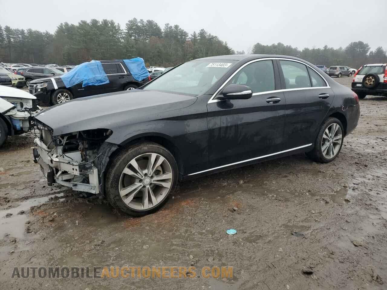 55SWF4KB4FU079759 MERCEDES-BENZ C-CLASS 2015