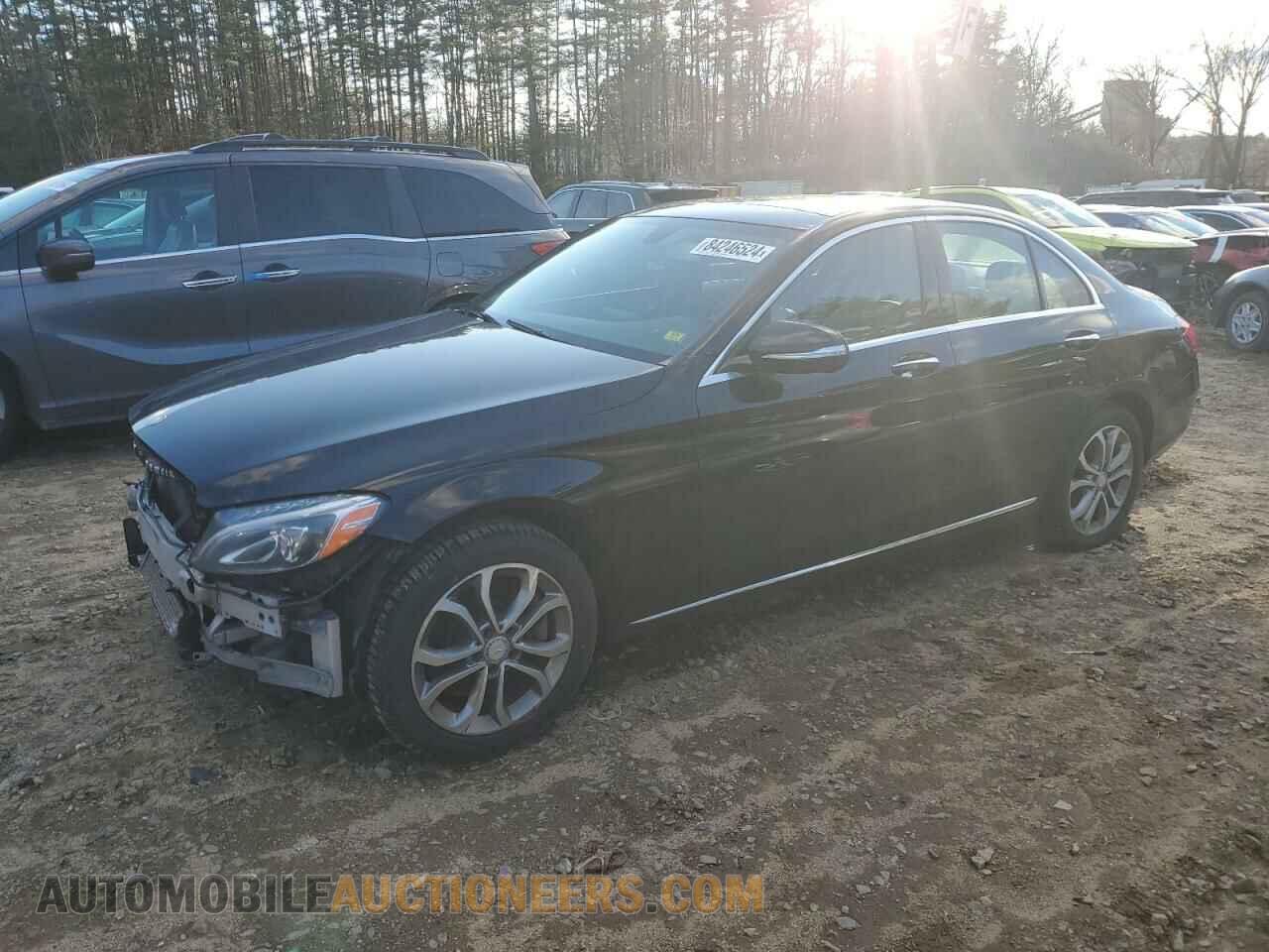 55SWF4KB4FU083729 MERCEDES-BENZ C-CLASS 2015