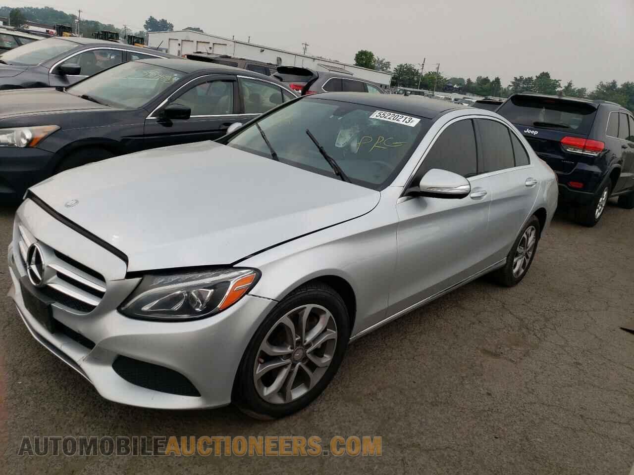55SWF4KB4FU083732 MERCEDES-BENZ C-CLASS 2015