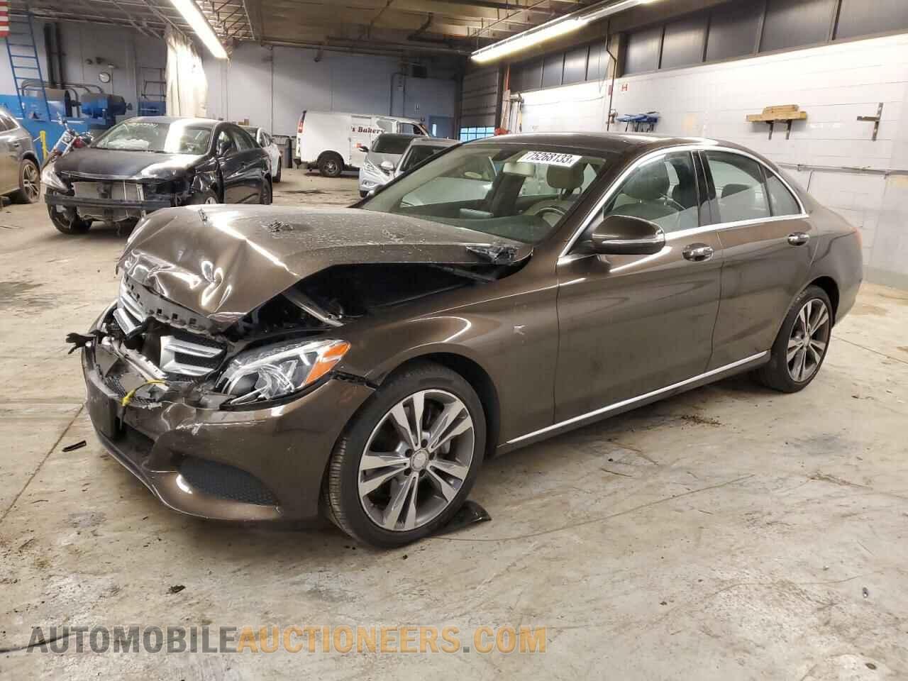 55SWF4KB4FU087036 MERCEDES-BENZ C-CLASS 2015