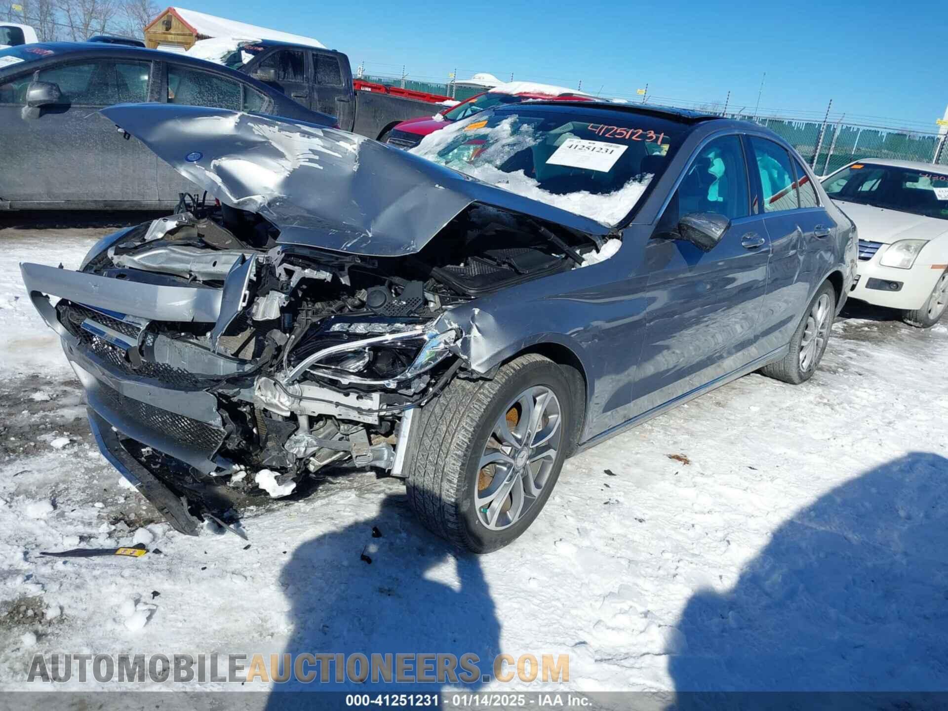 55SWF4KB4FU088753 MERCEDES-BENZ C 300 2015