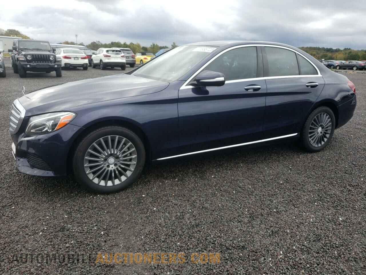 55SWF4KB4FU088834 MERCEDES-BENZ C-CLASS 2015