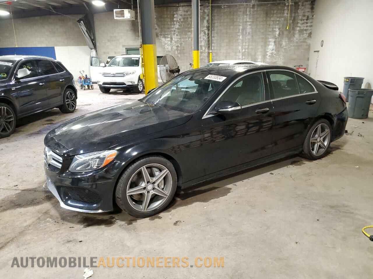 55SWF4KB4FU088896 MERCEDES-BENZ C-CLASS 2015
