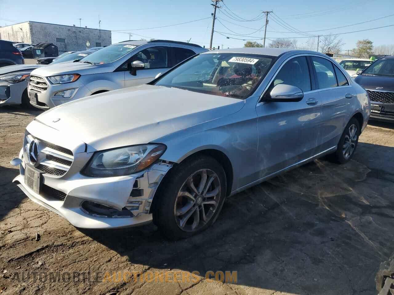 55SWF4KB4FU090955 MERCEDES-BENZ C-CLASS 2015