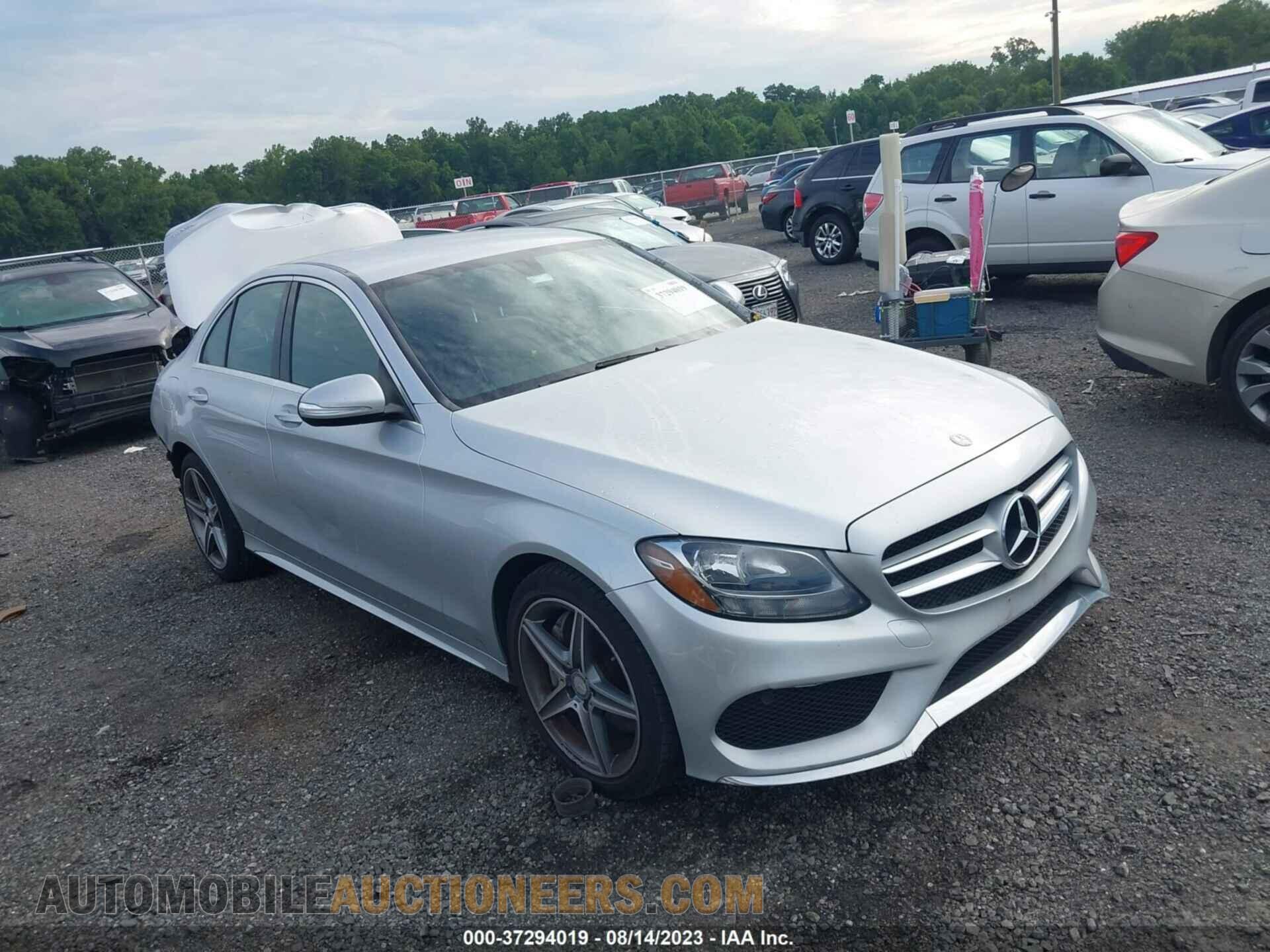 55SWF4KB4FU094469 MERCEDES-BENZ C-CLASS 2015