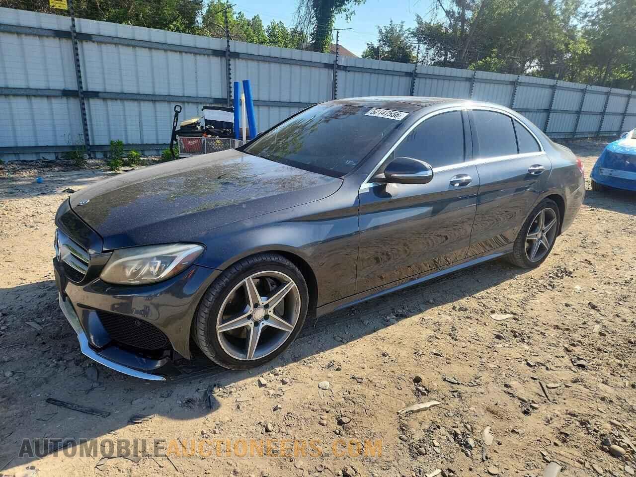 55SWF4KB4FU094746 MERCEDES-BENZ C-CLASS 2015