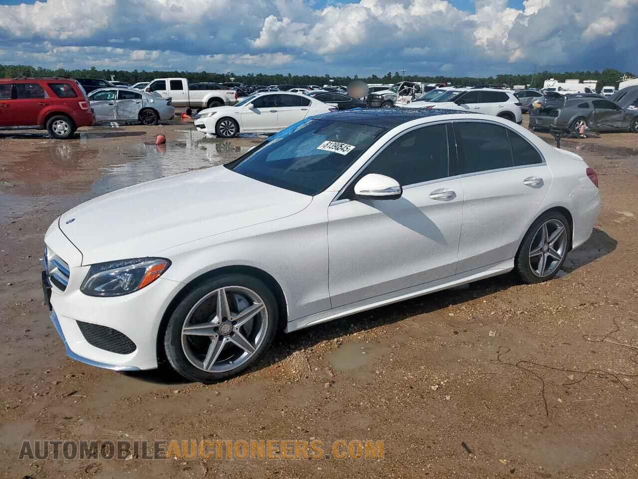55SWF4KB4FU096139 MERCEDES-BENZ C-CLASS 2015