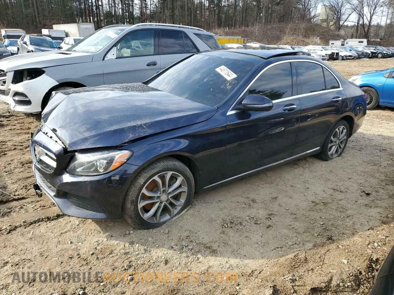 55SWF4KB4GU099379 MERCEDES-BENZ C-CLASS 2016