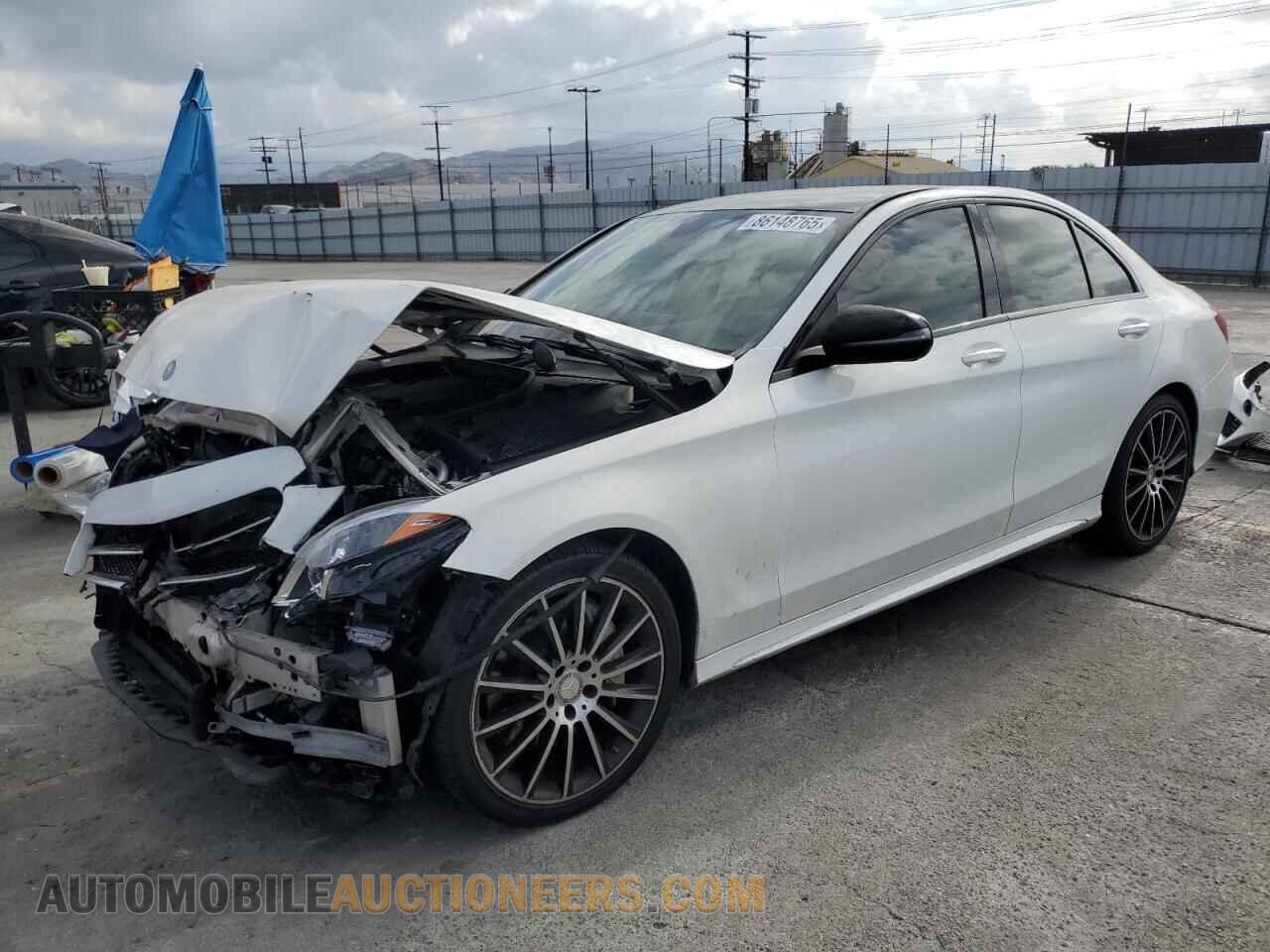 55SWF4KB4GU100286 MERCEDES-BENZ C-CLASS 2016