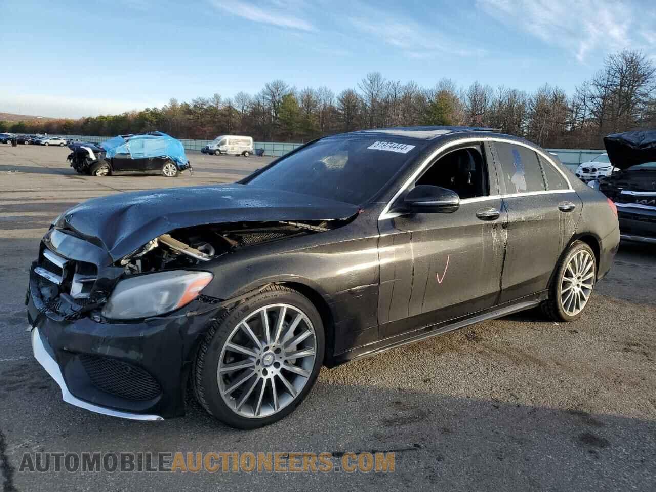 55SWF4KB4GU100689 MERCEDES-BENZ C-CLASS 2016